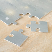 Old English Sheepdog Vintage Christmas Postcard Puzzle (Seite)