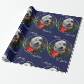 Old English Sheepdog Weihnachten Geschenkpapier (Ungerollt)