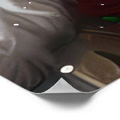 Old English Sheepdog Weihnachts-Festival Poster (Ecke)