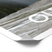 Old Faithful Geyser, Yellowstone Nationalpark, Way Poster (Ecke)