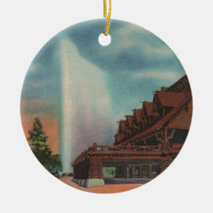 Old Faithful Keramikornament