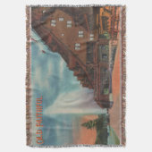 Old Faithful Throw Blanket Decke (Vorderseite Vertikal)