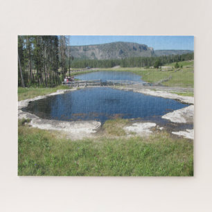 Old Faithful Yellowstone-Nationalpark. Puzzle