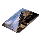 Old Faithies Inn Yellowstone Nationalpark Magnet (Linke Seite)