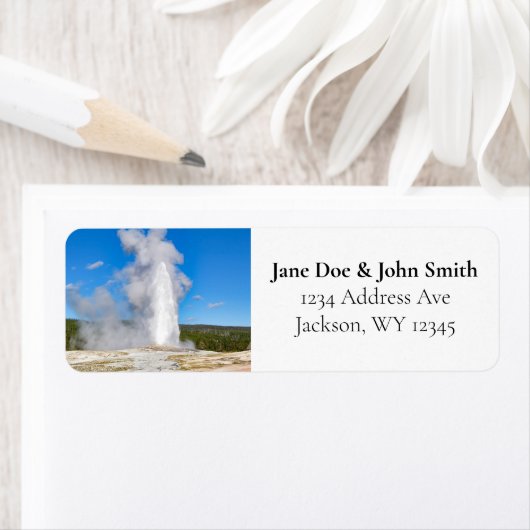 Old Faithies Yellowstone Nationalpark (Insitu)