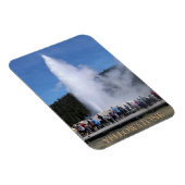 Old Faithies Yellowstone Nationalpark Magnet (Rechte Seite)