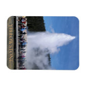 Old Faithies Yellowstone Nationalpark Magnet (Horizontal)