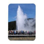 Old Faithies Yellowstone Nationalpark Magnet (Vertikal)