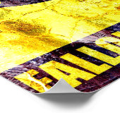 Old Fallout Shelter Print Poster (Ecke)