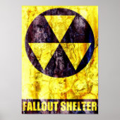 Old Fallout Shelter Print Poster (Vorne)