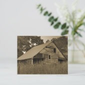 Old Fashion Barn Postkarte (Stehend Vorderseite)