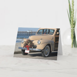 Old Fashion Christmas Feiertagskarte