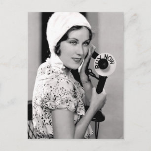 Old Fashion Postcard Postkarte