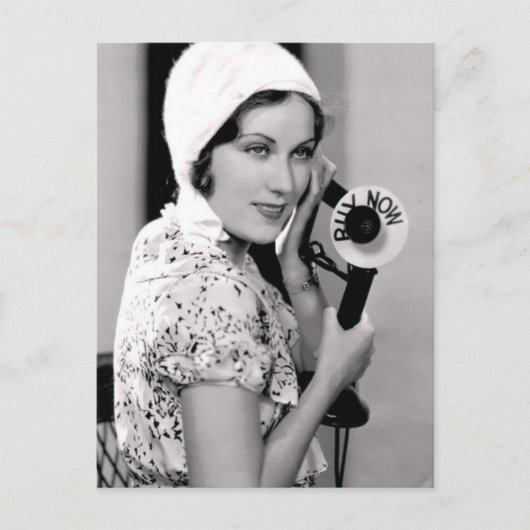 Old Fashion Postcard Postkarte (Vorderseite)