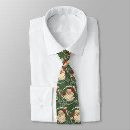 Old Fashion Santa Christmas Necktie Krawatte
