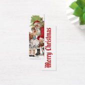 Old Fashion Santa LIEBE Note oder Geschenkkarte (Schreibtisch)