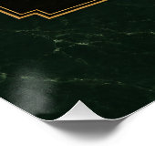 Old Fashioned Art Deco Poster | Druckbare Speakeas (Ecke)