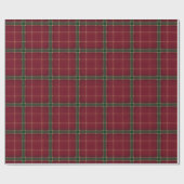 Old-Fashioned Charm Holiday Plaid Geschenkpapier (Flach)
