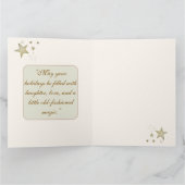 Old-Fashioned Christmas Magic; Holiday Greeting Karte (Innenseite)