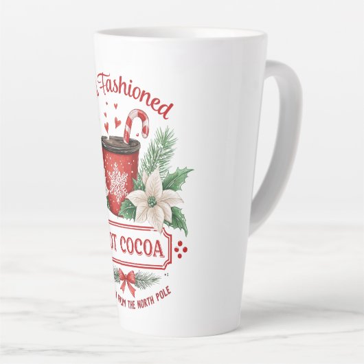 Old-Fashioned Hot Cocoa – North Pole Nostalgia Milchtasse (Rechte Ecke)