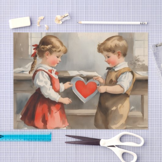 Old Fashioned Love Seidenpapier (Handwerk)