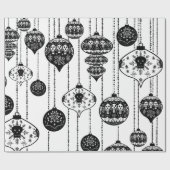 Old Fashioned Skull Wrapping Paper Print Geschenkpapier (Flach)