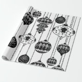 Old Fashioned Skull Wrapping Paper Print Geschenkpapier (Ungerollt)