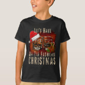 Old Fashioned Whiskey Christmas - Bourbon Tail Dri T-Shirt (Vorderseite)
