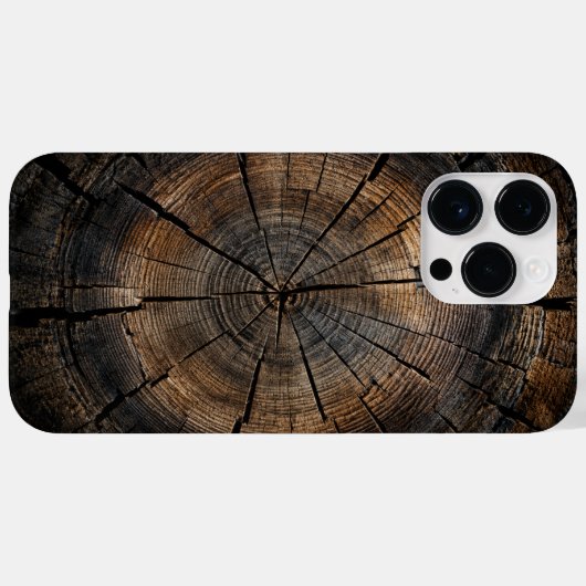 Old Felled Tree Phone Case (Rückseite (Horizontal))