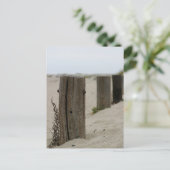 Old Fence Poles Postkarte (Stehend Vorderseite)