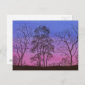 Old Fence Row Postkarte (Vorne/Hinten)