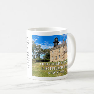 Old Field Point Leuchtturm, New York Tasse