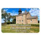 Old Field Point Lighthouse, New York Flexi Magnet (Horizontal)