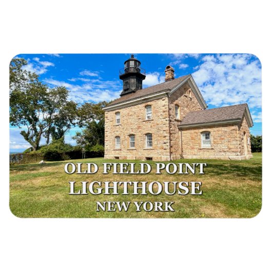 Old Field Point Lighthouse, New York Flexi Magnet (Horizontal)