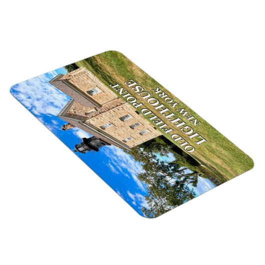 Old Field Point Lighthouse, New York Flexi Magnet (Rechte Seite)