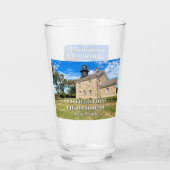 Old Field Point Lighthouse, New York Pint Glass Glas (Rückseite)