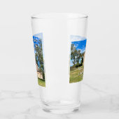 Old Field Point Lighthouse, New York Pint Glass Glas (Links)