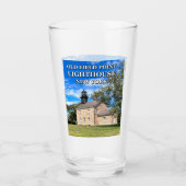 Old Field Point Lighthouse, New York Pint Glass Glas (Vorderseite)