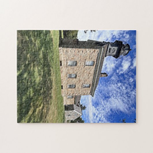 Old Field Point Lighthouse, New York Puzzle (Horizontal)
