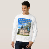 Old Field Point Lighthouse, New York Sweatshirt (Vorne ganz)
