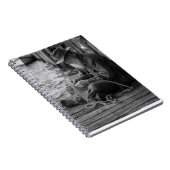 Old Fisherman Dockside Portrait-Notebook Notizblock (Rechte Seite)