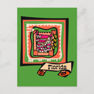 Old Florida Postkarte