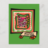 Old Florida Postkarte (Vorderseite)