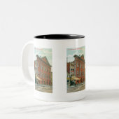 Old Fords Theater, Washington, DC Zweifarbige Tasse (Vorderseite Links)