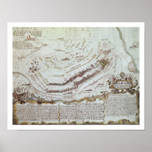 Old Fort Gaut, Kalkutta, 1810 (litho) Poster