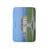 Old Fort Niagara Barracks bathmat Badematte (Vorderseite Vertikal)