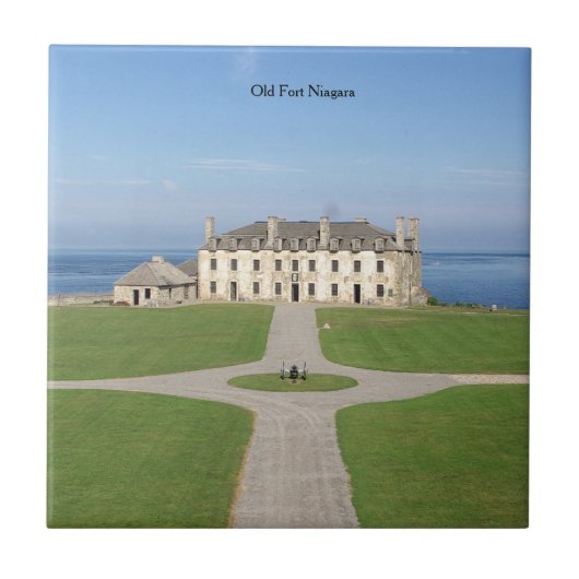 Old Fort Niagara Barracks Fliesen (Vorderseite)