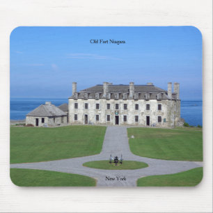 Old Fort Niagara Barracks mousepad