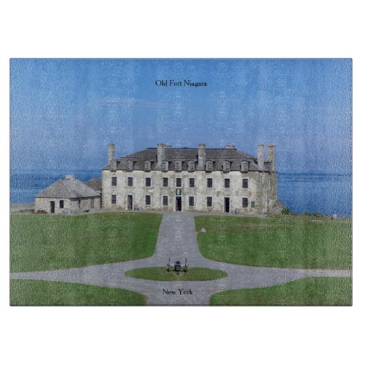 Old Fort Niagara Barracks Schneidebrett (Vorderseite)
