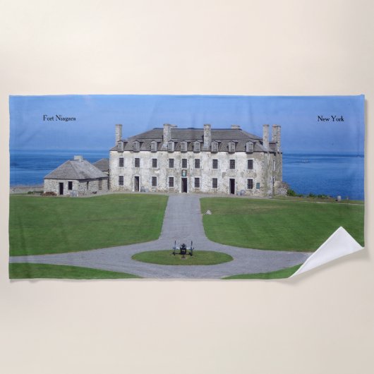 Old Fort Niagara Barracks Strandtuch (Vorderseite)